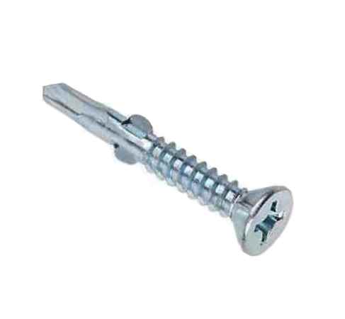 5.5x100mm No 5 Point Heavy Winged self drill screws